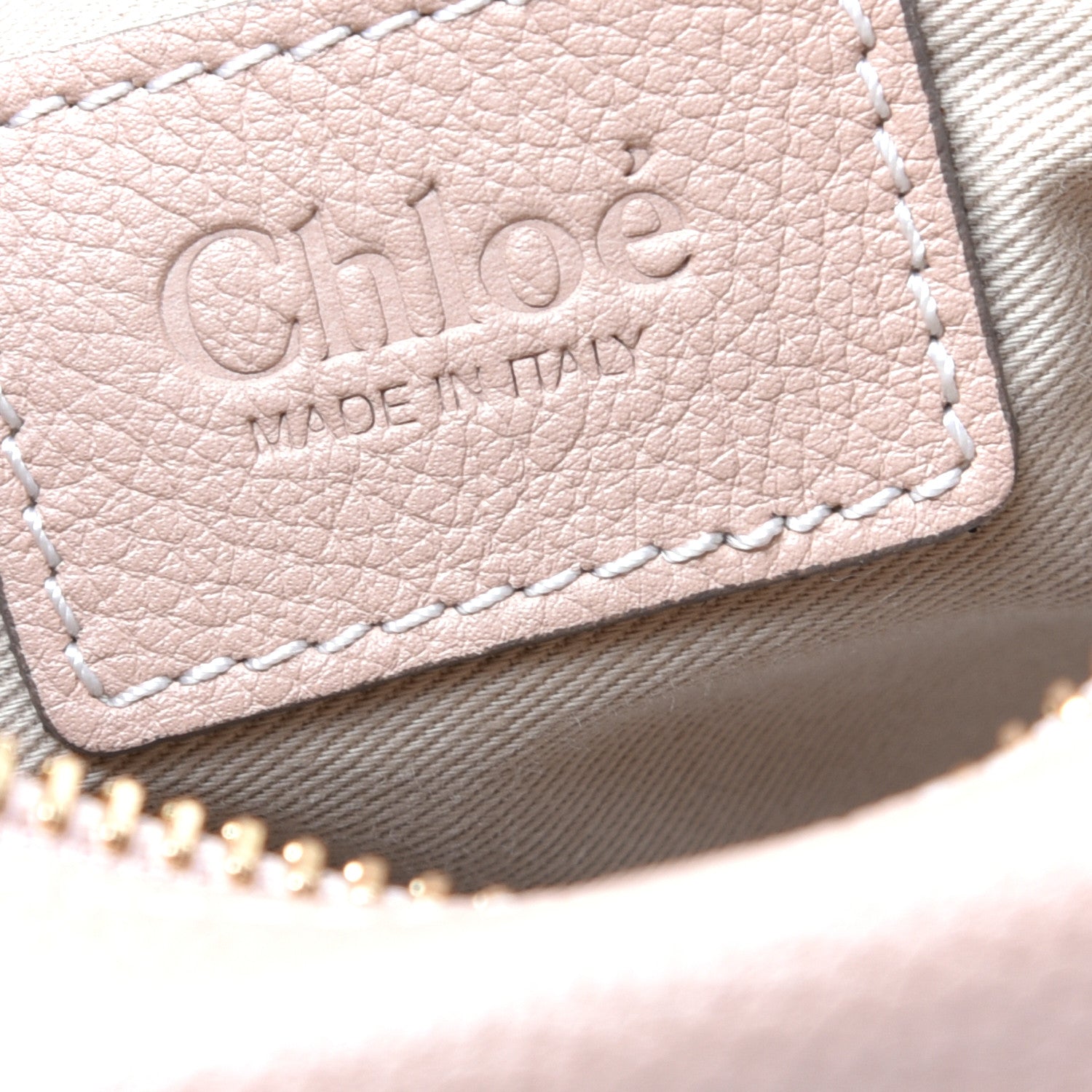 Chloe Calfskin Small Paraty Blush Nude 6 of 8