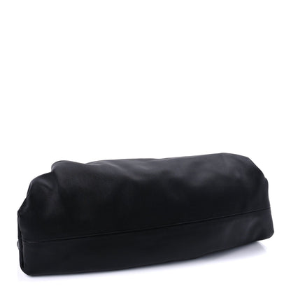 Bottega Veneta Smooth Butter Calf The Pouch Oversized Clutch  Black 3 of 8