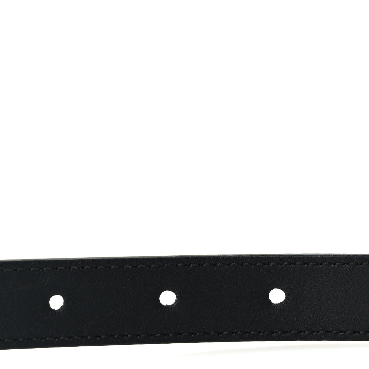 Gucci Calfskin Double G 20mm Belt 75 30  Black 4 of 5