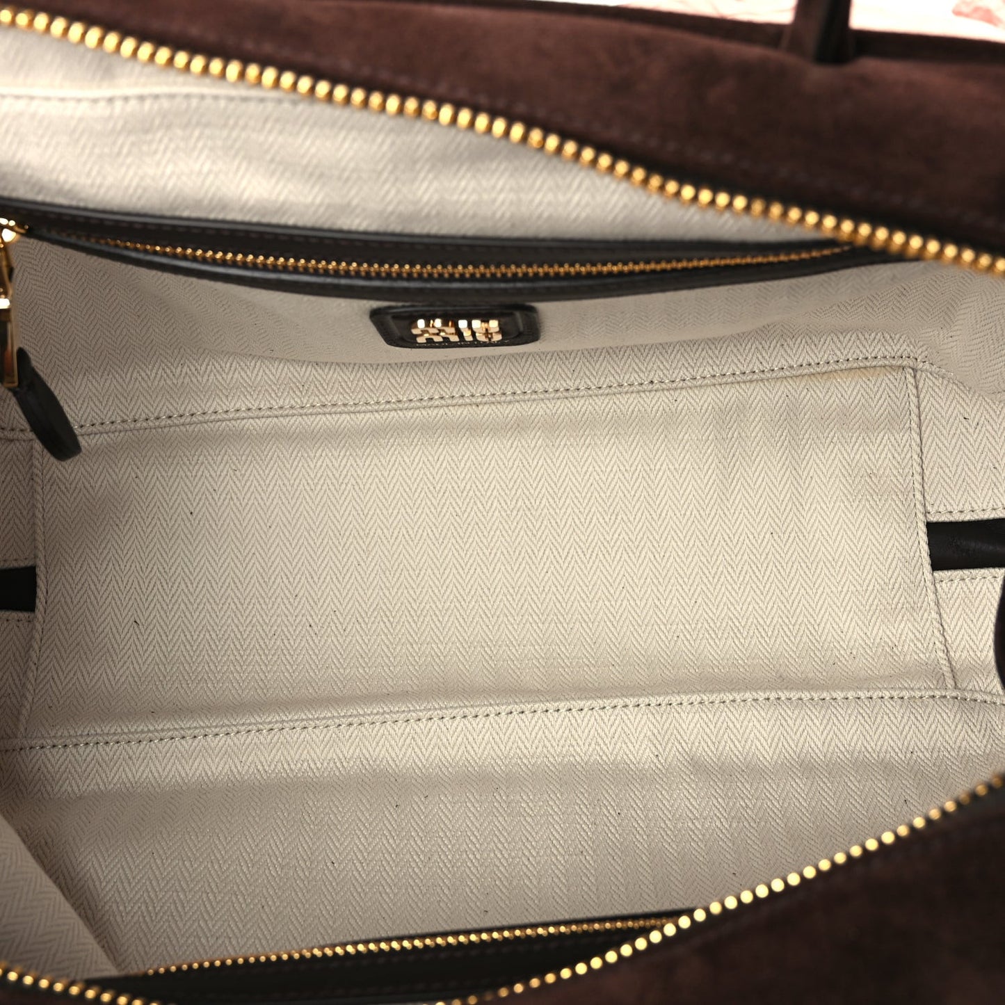 Camoscio Large Beau Top Handle Bag  Moro