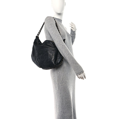 Chanel Calfskin Modern Chain Hobo Black 2 of 11