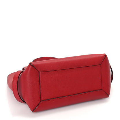 Celine Grained Calfskin Micro Belt Bag Coquelicot 3 of 8