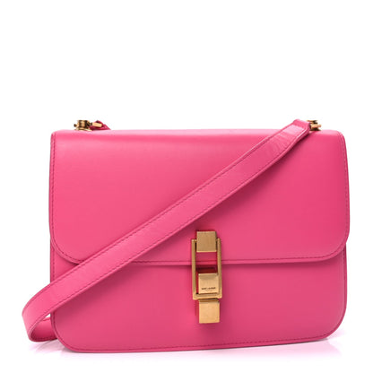 Saint Laurent Smooth Calfskin Le Carre Shoulder Bag  Pink 1 of 8