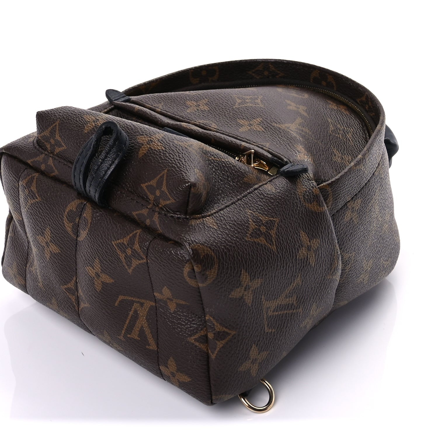 Louis Vuitton Monogram Palm Springs Backpack Mini Black 7 of 8