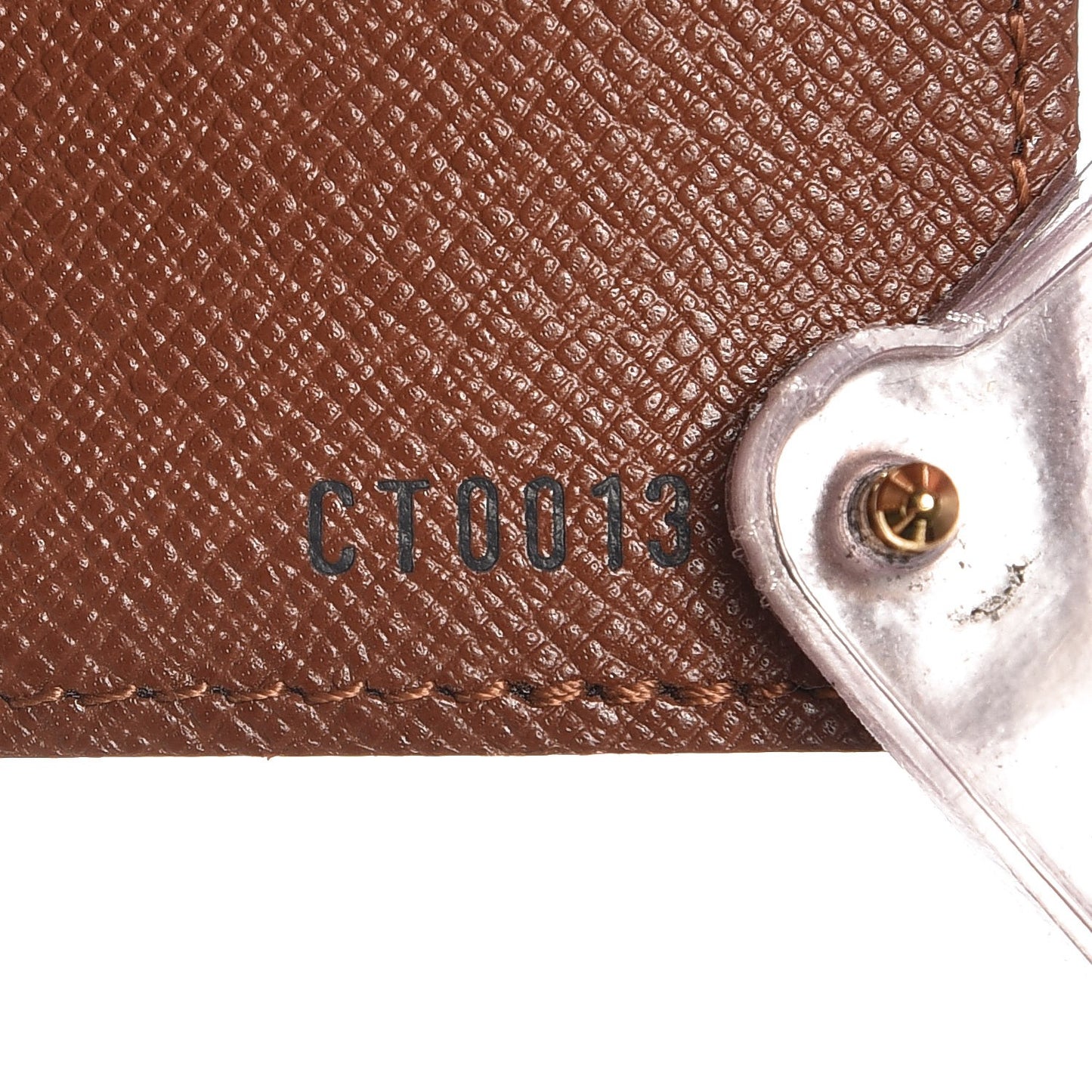 Monogram Credit Card Photo Holder