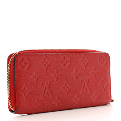 Louis Vuitton LOUIS VUITTON Empreinte Clemence Wallet Cherry 4 of 8