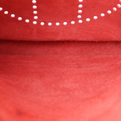 Hermes Taurillon Clemence Evelyne III PM Rouge Vif 5 of 7