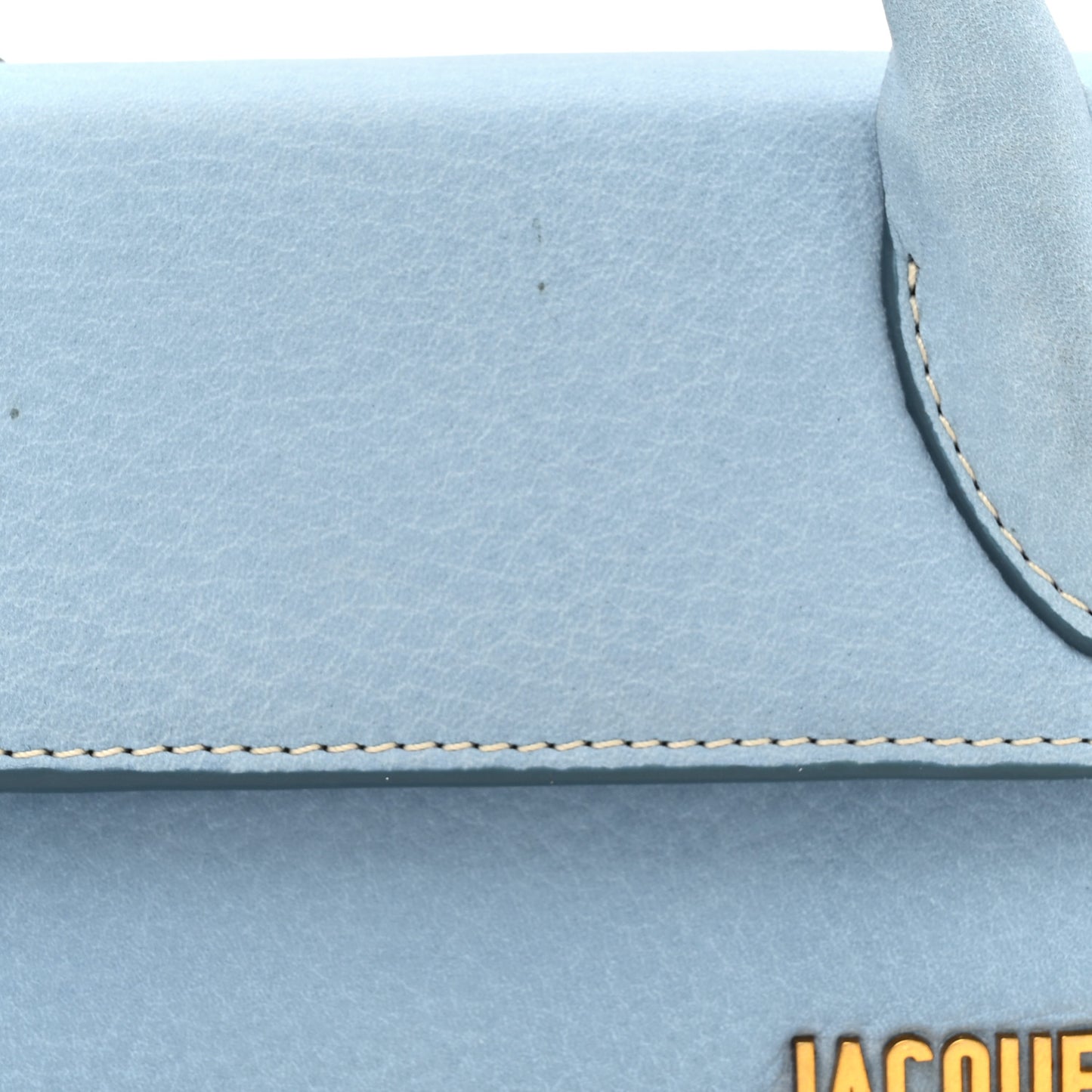 Calfskin Le Chiquito Long Light Blue