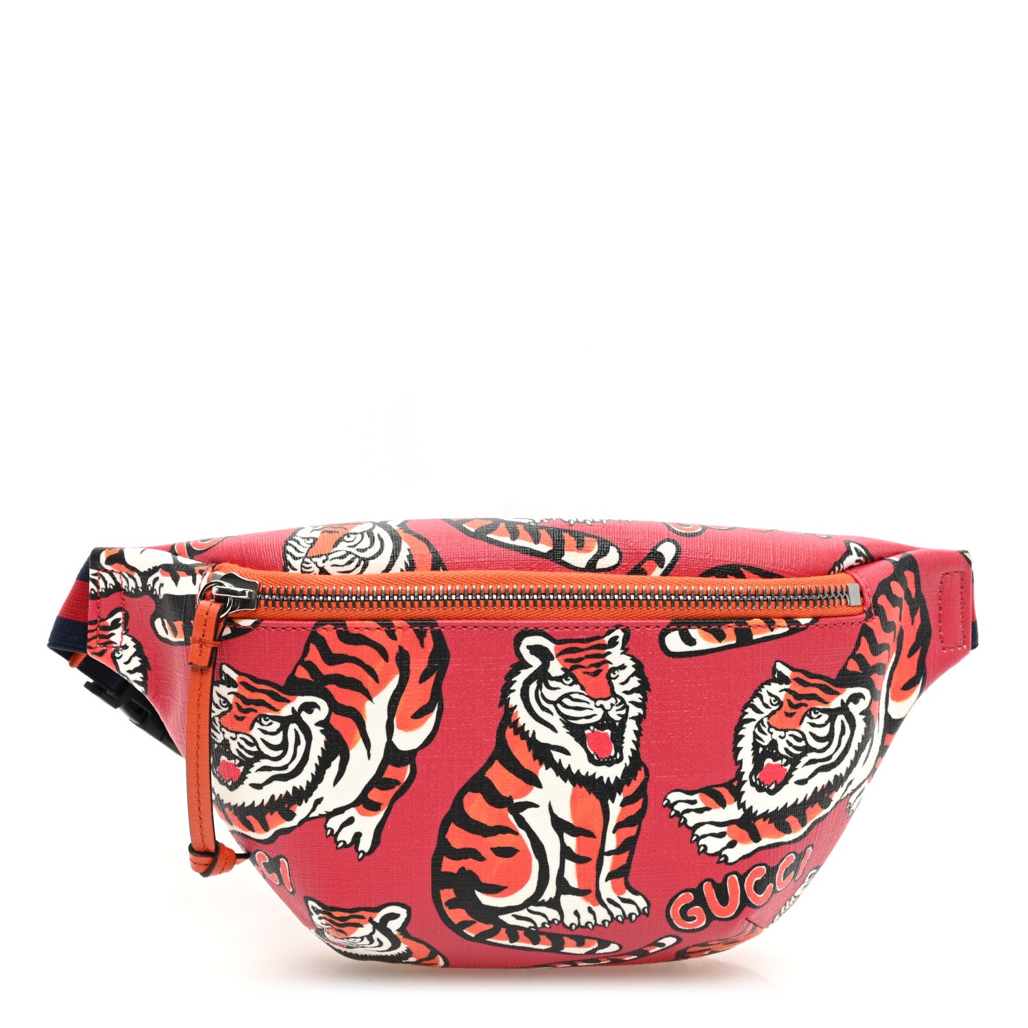 Gucci GG Supreme Monogram Angry Cat Print Childrens Belt Bag Multicolor 1 of 9