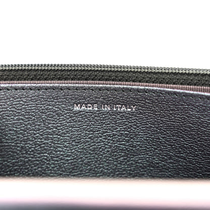 Chanel Iridescent Goatskin Quilted Wallet On Chain WOC Purple 7 of 12