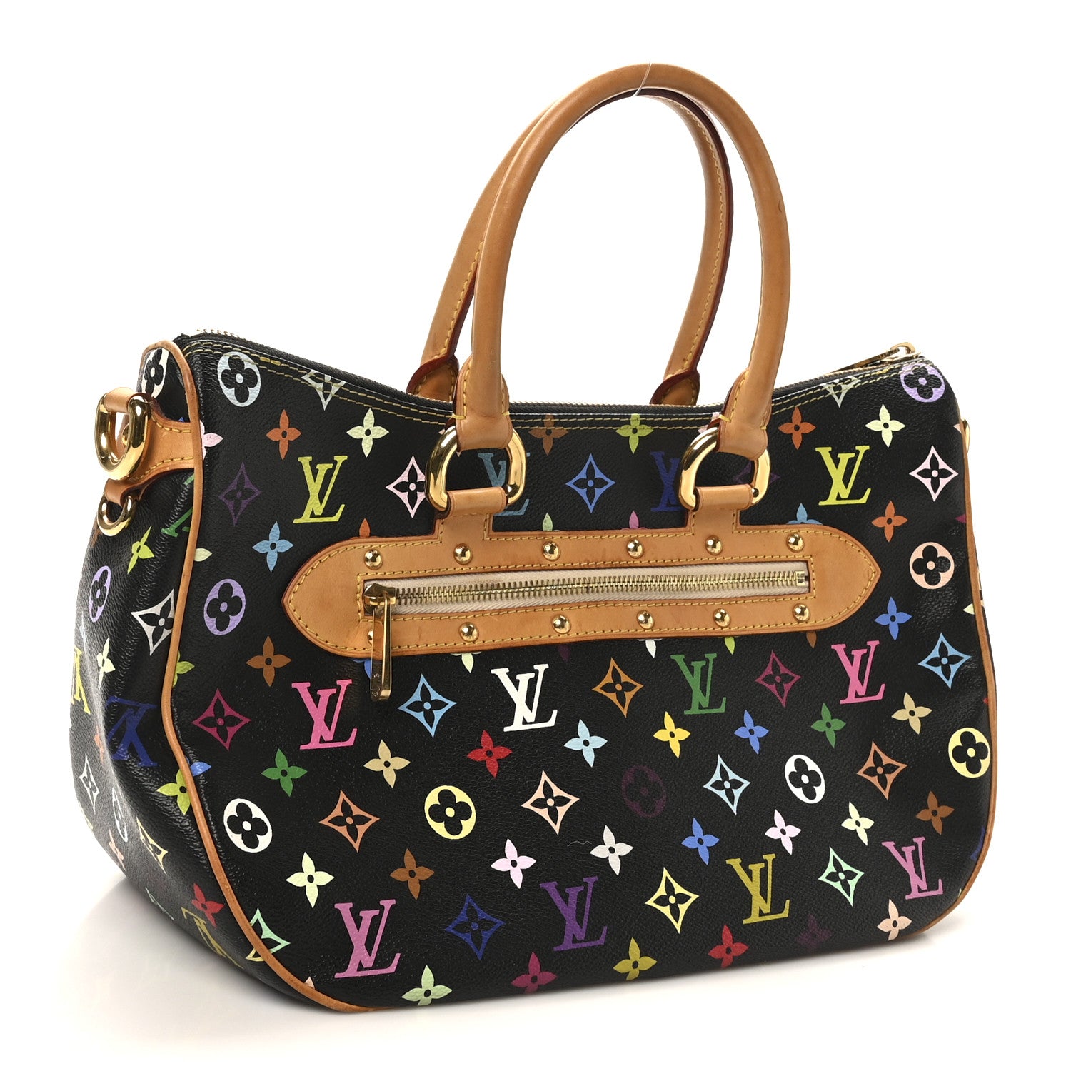 Louis Vuitton Monogram Multicolor Rita Black 3 of 9