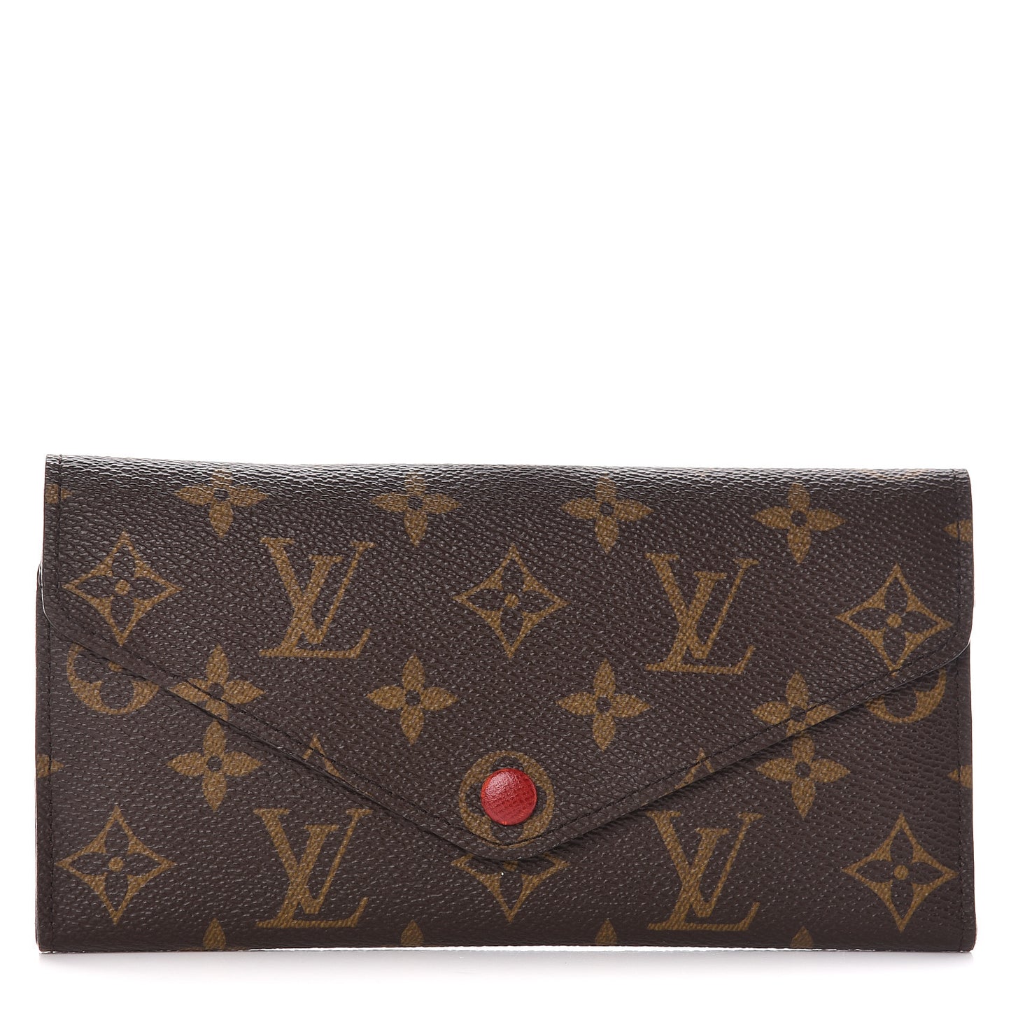Monogram Josephine Wallet Red