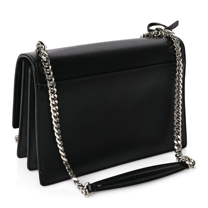 Saint Laurent Calfskin Medium Monogram Sunset Black 2 of 8