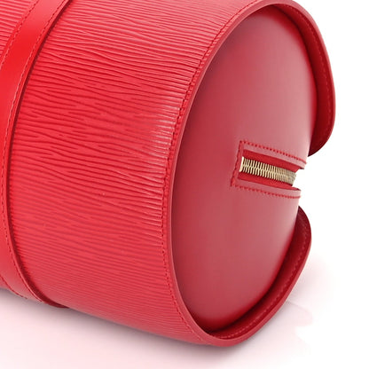 Louis Vuitton Epi Soufflot  Castillan Red 8 of 8