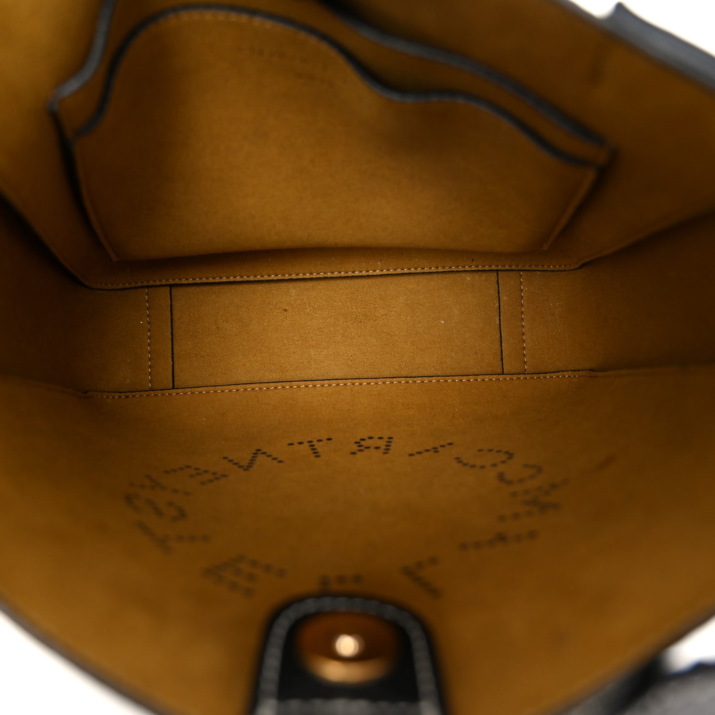 Grainy Alter Mat Perforated Logo Mini Crossbody Black