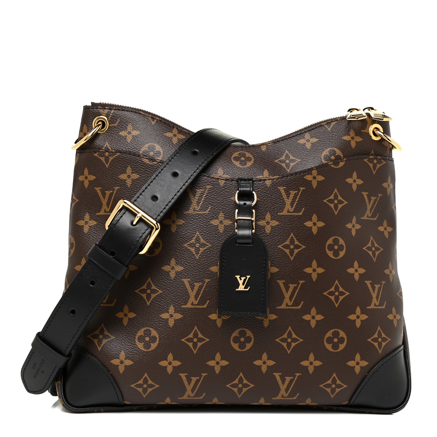 Louis Vuitton Monogram Odeon MM Black 1 of 9