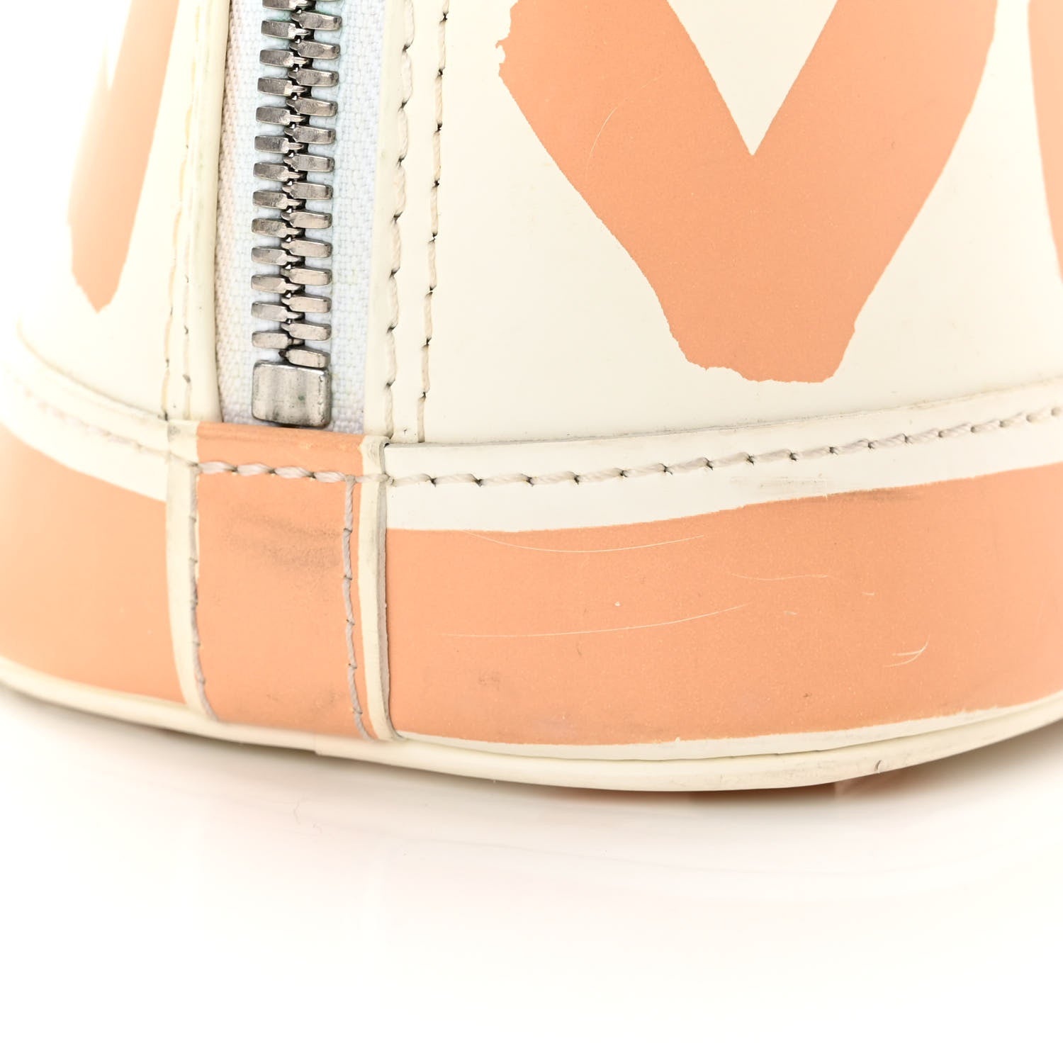 Louis Vuitton Graffiti Alma MM Peach 18 of 24