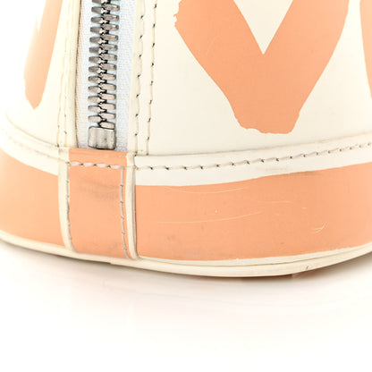 Louis Vuitton Graffiti Alma MM Peach 18 of 24