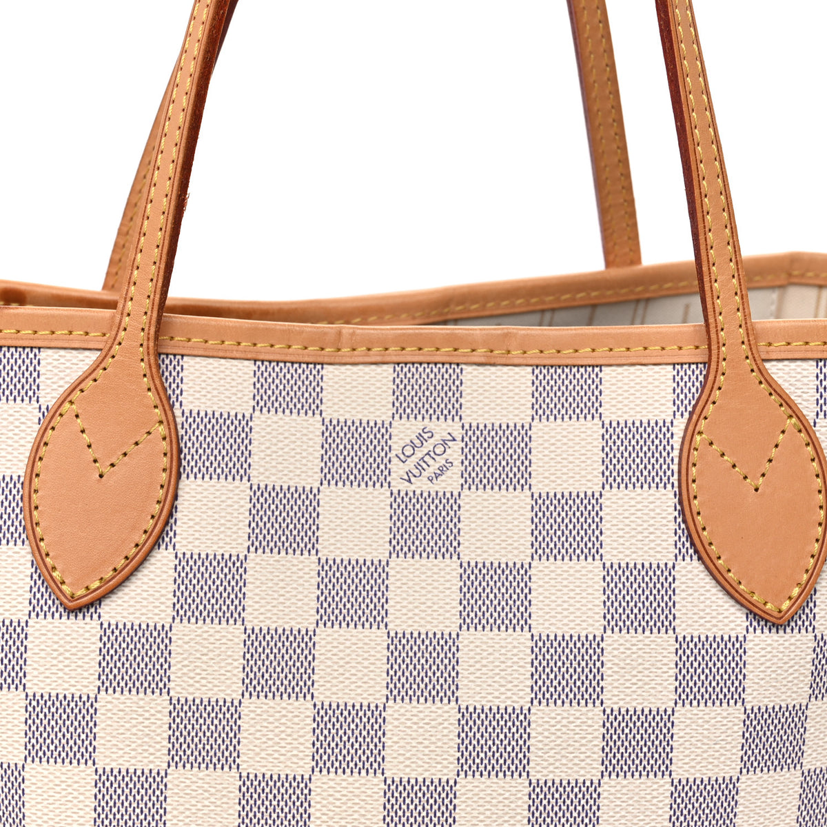 Louis Vuitton Damier Azur Neverfull PM 6 of 8