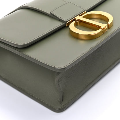 Christian Dior Smooth Calfskin 30 Montaigne Flap Bag Mint Green 7 of 8