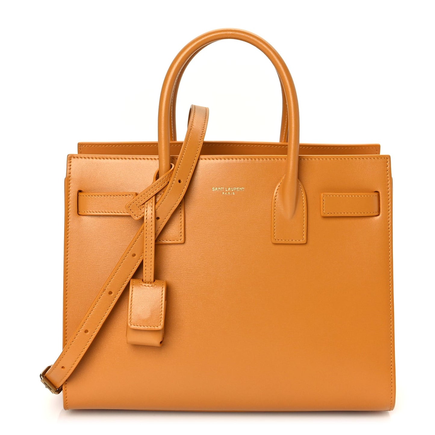 Palmelatto Calfskin Baby Sac De Jour Senape Yellow