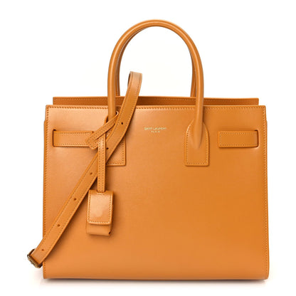 Saint Laurent Palmelatto Calfskin Baby Sac De Jour Senape Yellow 1 of 8