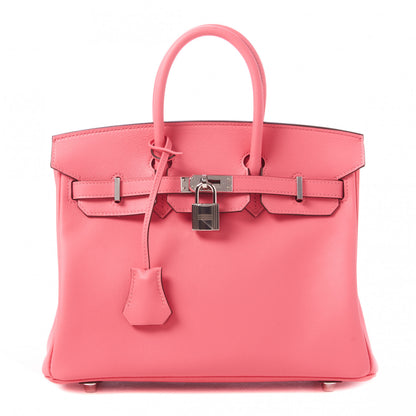 Hermes Swift Birkin 25 Rose Azalee 1 of 31