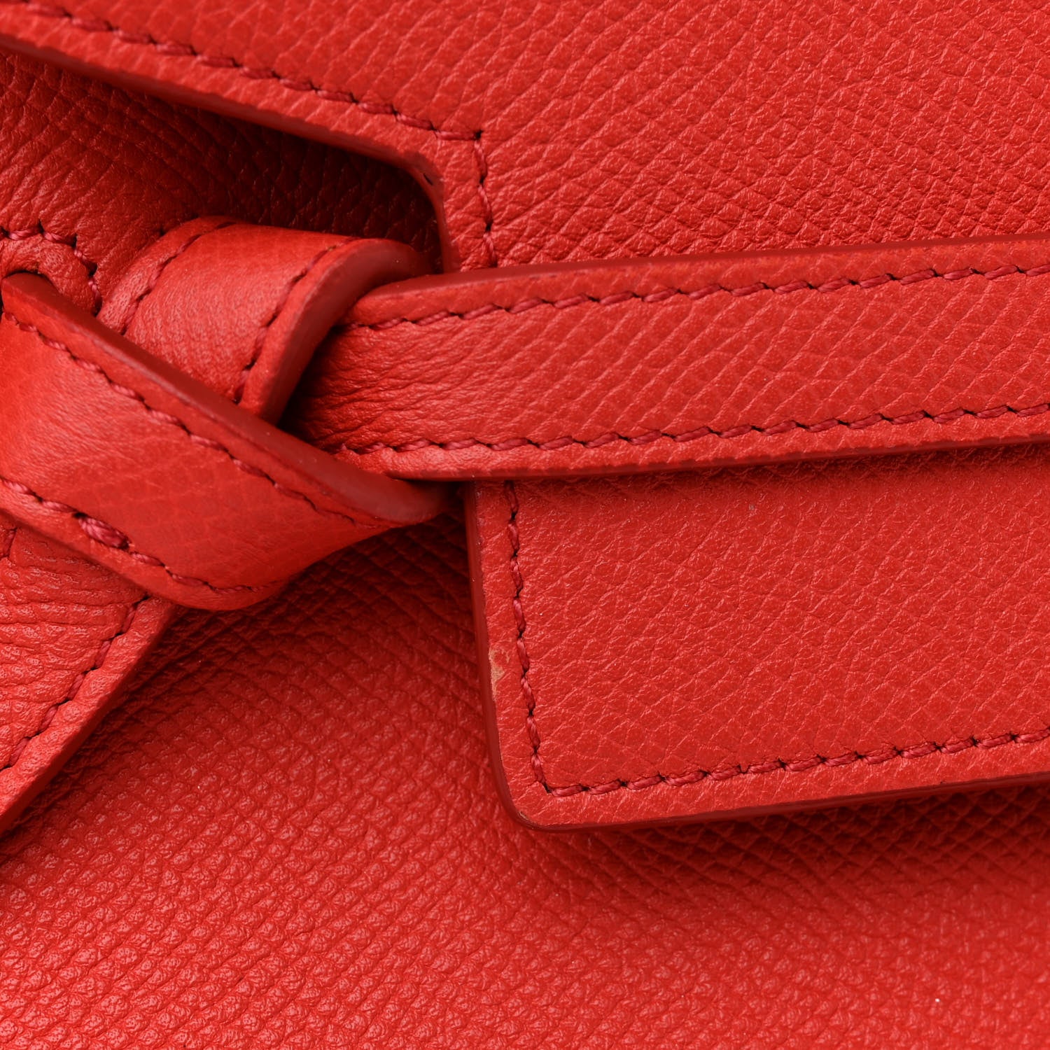 Celine Baby Grained Calfskin Micro Belt Bag Poppy 13 of 13