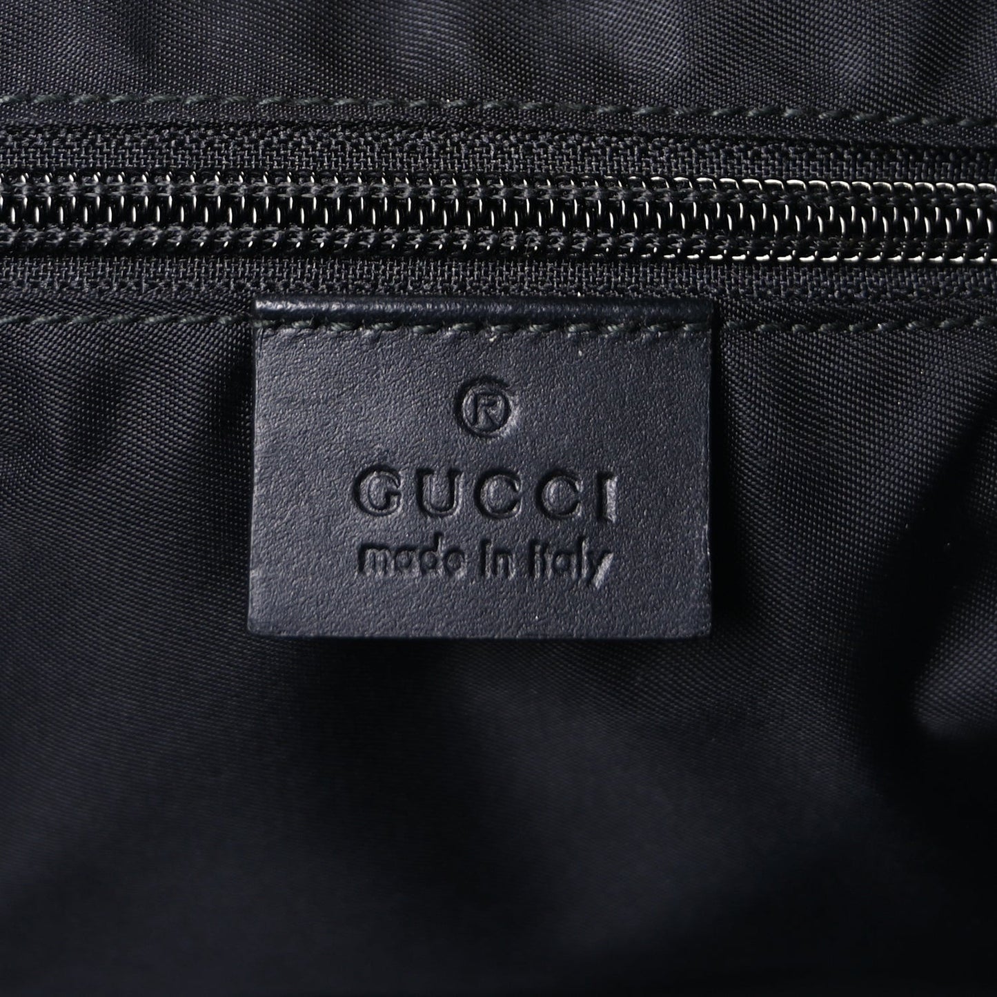 GG Supreme Monogram Web Medium Zippered Tote  Beige Black
