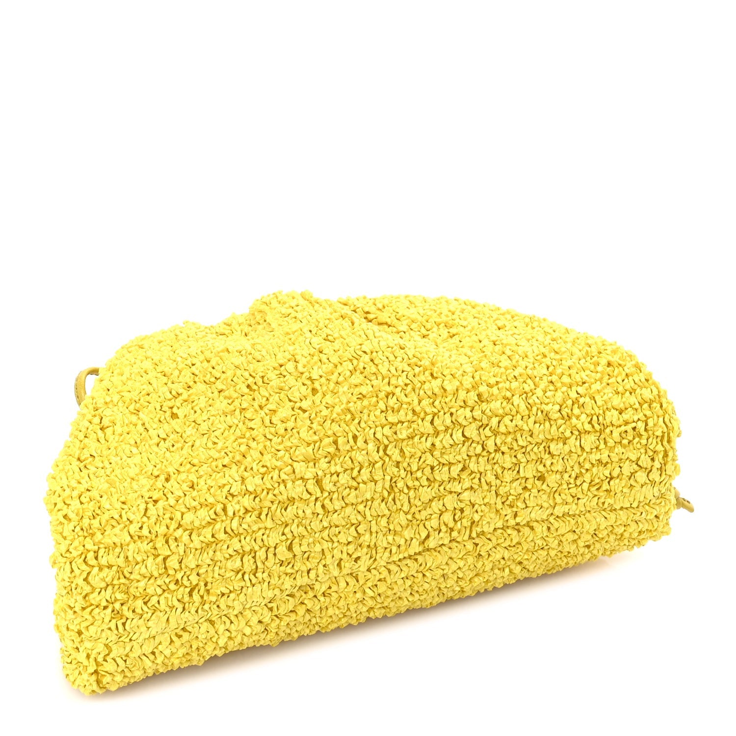 Bottega Veneta Bouclé Curly Raffia The Mini Pouch Mirabelle 3 of 7