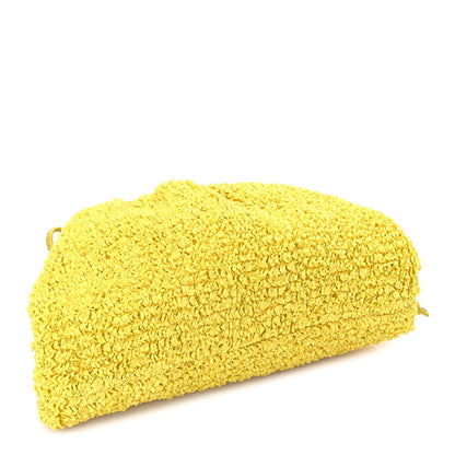 Bottega Veneta Bouclé Curly Raffia The Mini Pouch Mirabelle 3 of 7
