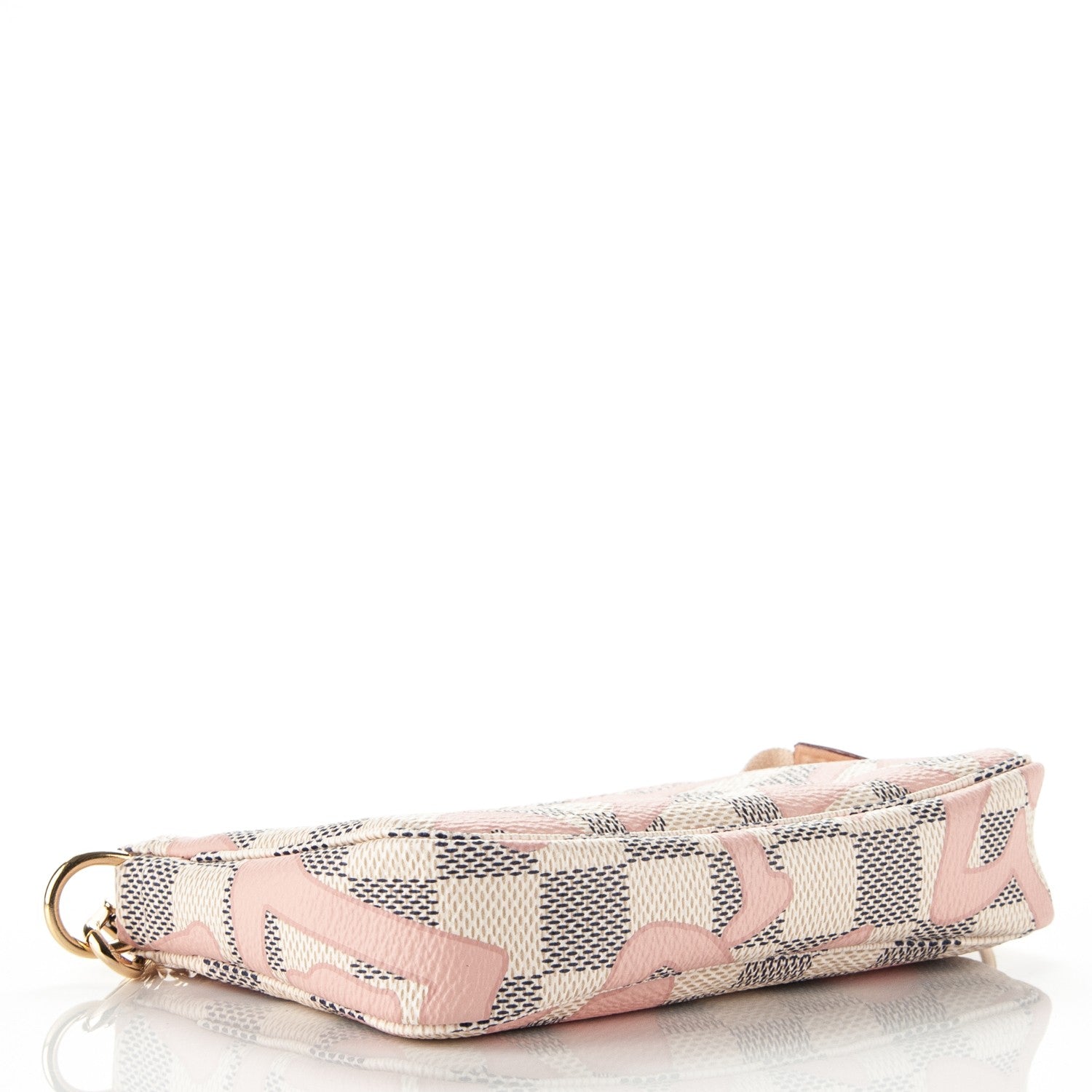 Louis Vuitton Damier Azur Tahitienne Mini Pochette Accessories 4 of 7