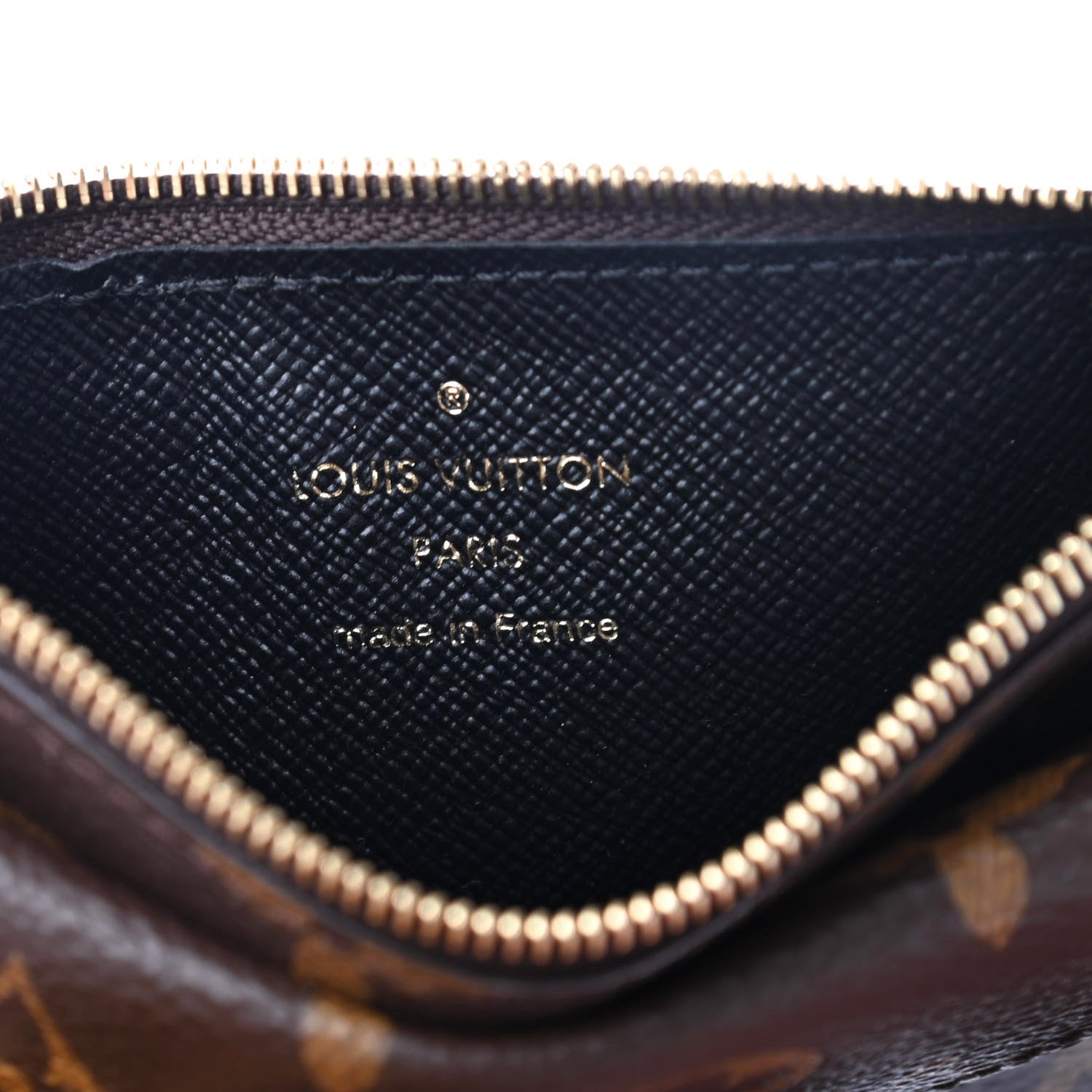 Louis Vuitton Monogram Recto Verso Card Holder Black 6 of 7