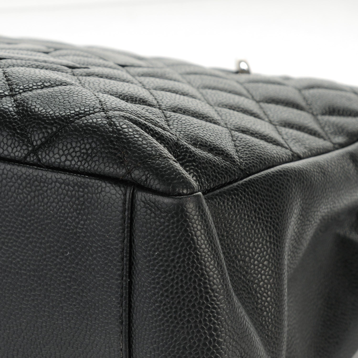 Chanel Caviar Quilted Grand Shopping Tote GST Black 9 of 9
