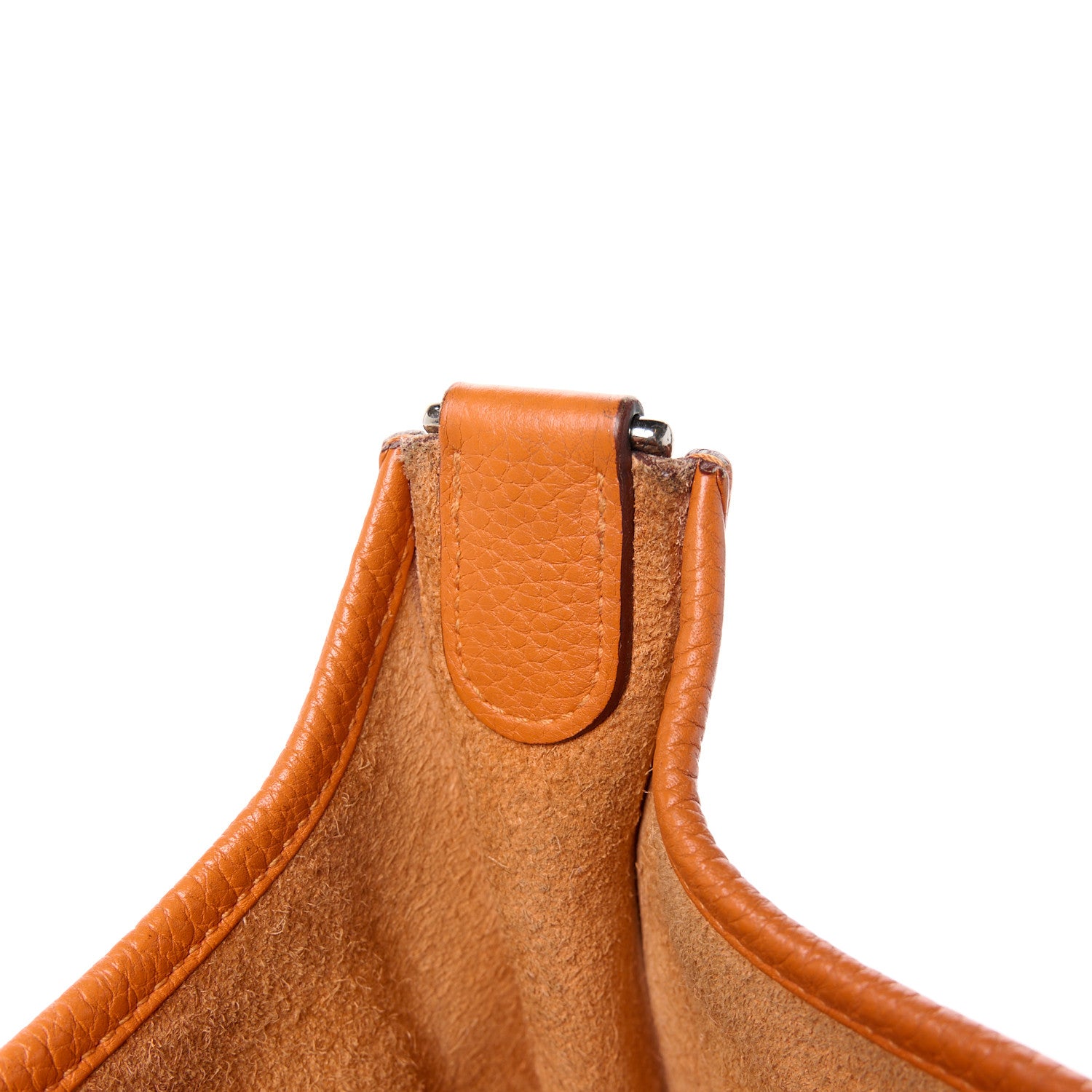 Hermes Taurillon Clemence Evelyne III PM Orange 12 of 12