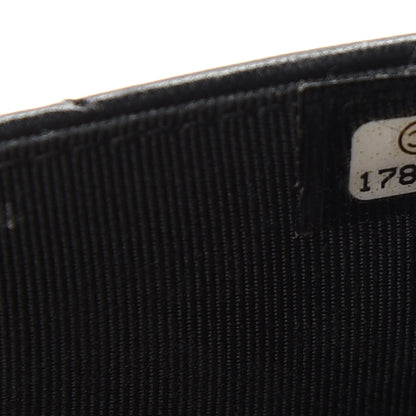 Chanel Lambskin Quilted Wallet On Chain WOC Black 8 of 10