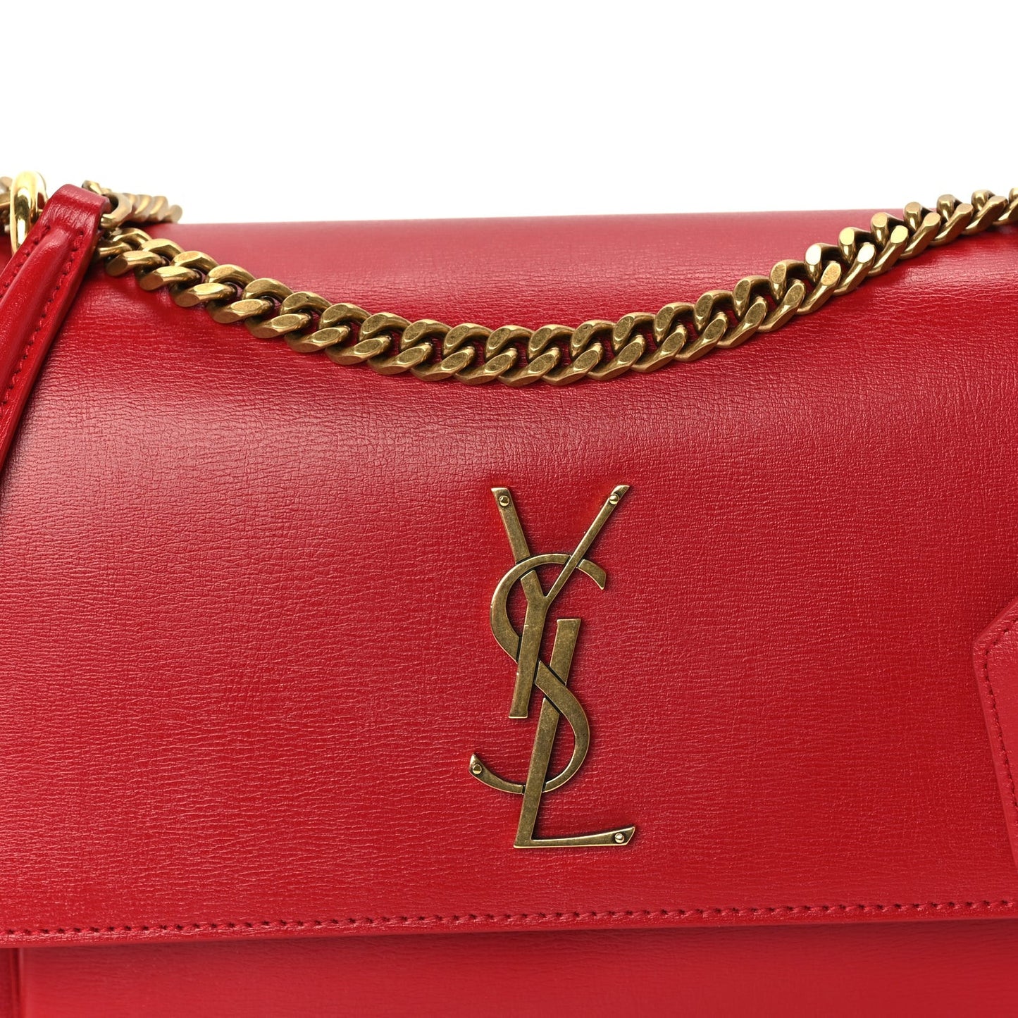 Calfskin Medium Monogram Sunset Rouge Eros