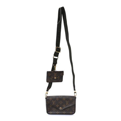 Louis Vuitton Monogram Felicie Strap & Go  Kaki 1 of 8