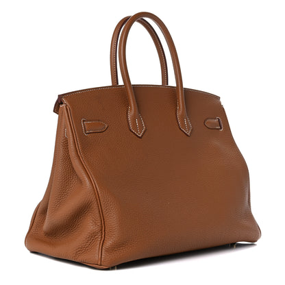 Hermes Togo Birkin 35 Gold 2 of 39