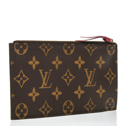 Louis Vuitton Monogram Felicie Chain Wallet Zippered Insert 3 of 6