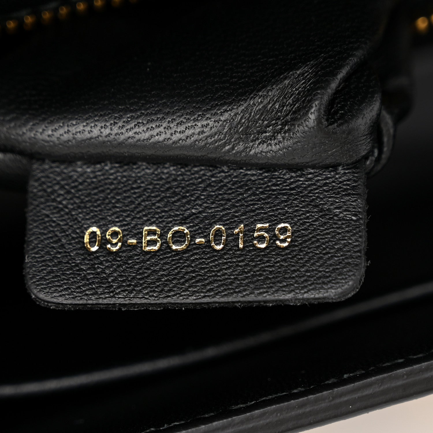 Christian Dior Grained Calfskin 30 Montaigne Flap Bag Black 7 of 10