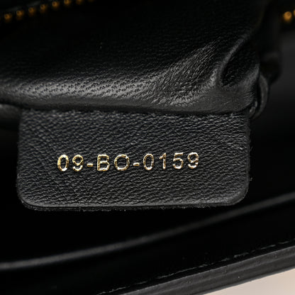 Christian Dior Grained Calfskin 30 Montaigne Flap Bag Black 7 of 10