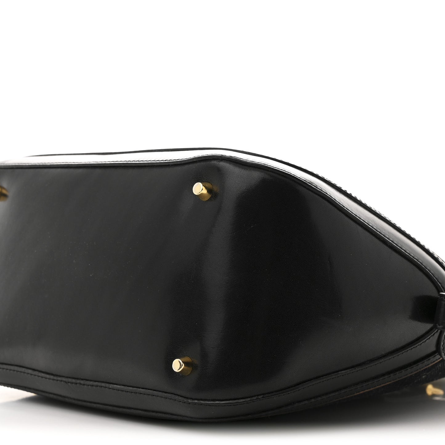 Prorsum Check Jacquard Orchard Bowling Bag Gold Black