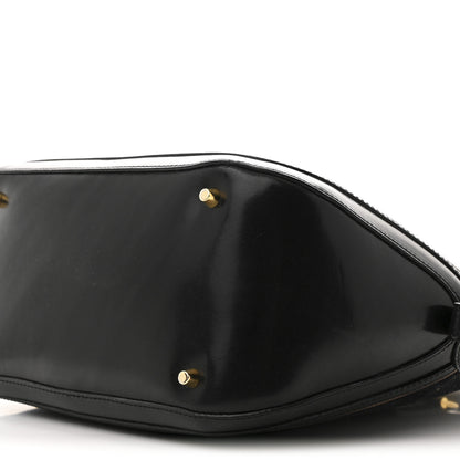 Burberry Prorsum Check Jacquard Orchard Bowling Bag Gold Black 10 of 13