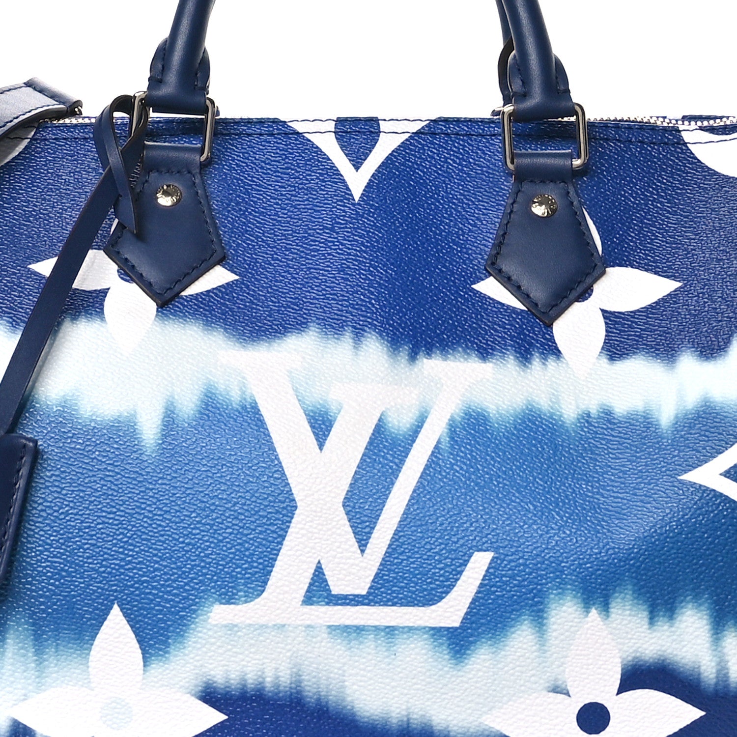 Louis Vuitton Monogram Escale Speedy Bandouliere 30 Blue 7 of 9