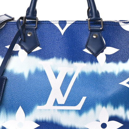 Louis Vuitton Monogram Escale Speedy Bandouliere 30 Blue 7 of 9