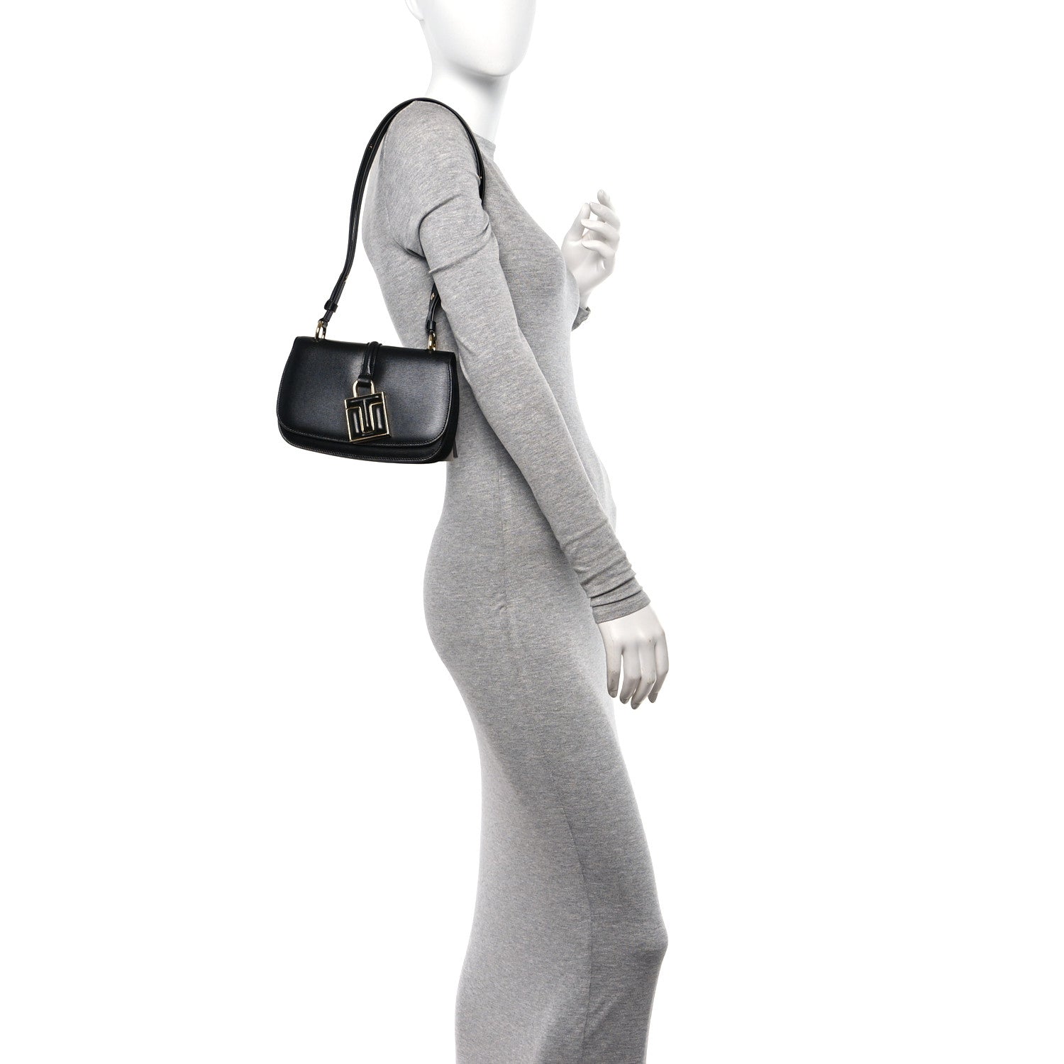 Tom Ford Palmellato Padlock Mini Shoulder Bag Black 2 of 9