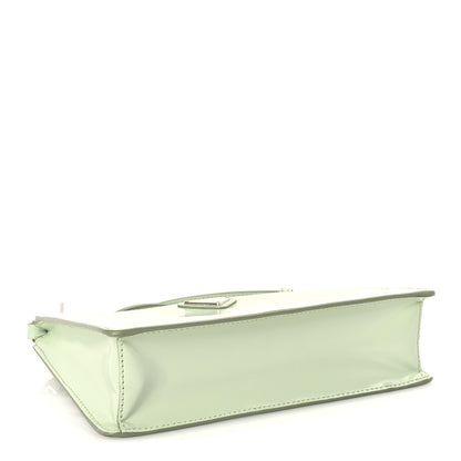 Prada Spazzolato Mini Shoulder Bag  Vert Olive 3 of 8