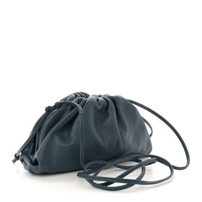 Bottega Veneta Butter Calfskin The Mini Pouch Deep Blue 3 of 10