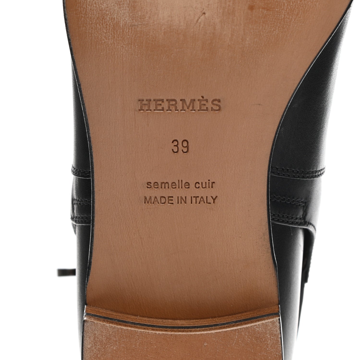 Hermes Calfskin Neo Low Boots 39 Black 7 of 10